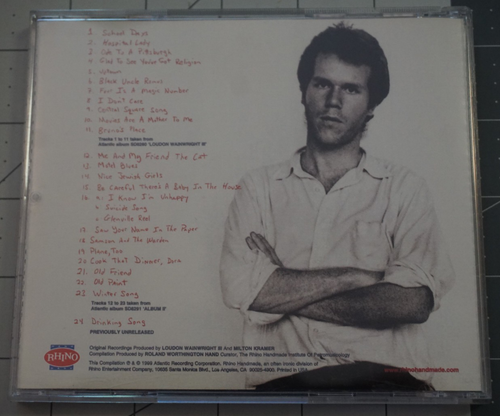 Loudon Wainwright III The Atlantic Recordings CD Limited Edition 2829 / 5000 - Picture 3 of 3