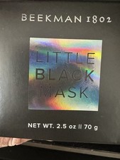 BEEKMAN 1802 ~ Little Black Mask Goat Milk Miracle 2.5 oz ~ NIB