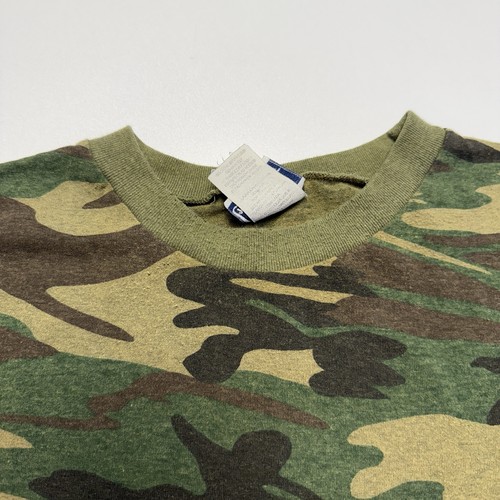 Vintage Camouflage T Shirt Herren 2XL Militär Jagd kurz Tejidos Imperial - Bild 6 von 11