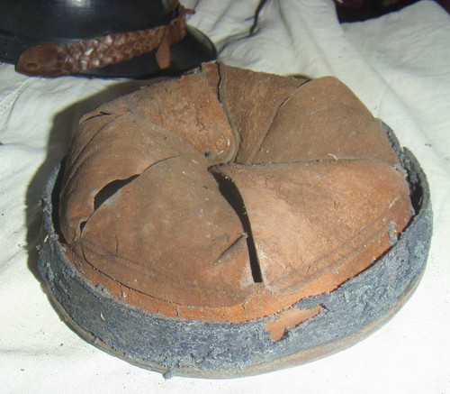 CASQUE ADRIAN TYPE 1915 officier de la COLONIALE - Picture 14 of 17