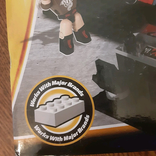 C3 Construction WWE StackDown Ring Building Set The Rock John Cena 414 pezzi 21032 - Foto 4 di 8