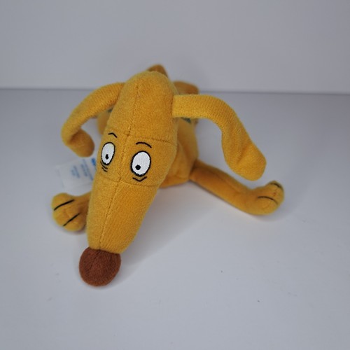 Vintage Applause Rugrats Plüsch Hund Spike Sitzsack 7 Zoll Cartoon Stofftier 1997 - Bild 2 von 8