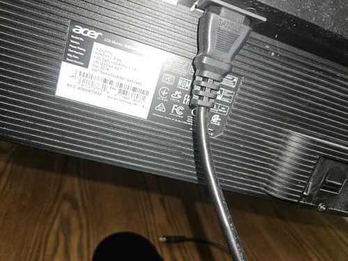 Acer K242HYL 23.8-inch 1920x1080 60Hz VA LED LCD Monitor HDMI VGA + Stand  - Picture 7 of 11