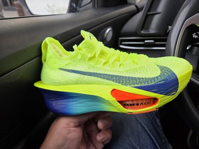 New Nike Air Zoom Alphafly Next% 3 Wmns sz 6 Volt Green Running D8315 700