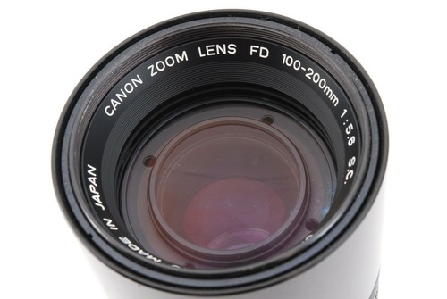 【EXC+4】 Lente zoom teleobjetivo MF Canon FD 100-200mm f5.6 S.C. de Japón... - Imagen 12 de 12