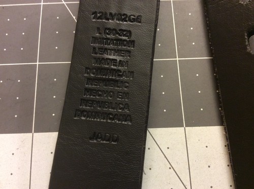 Cintura Levi's in pelle sintetica marrone - fibbia a rullo grande 30-32 JADD - Foto 7 di 7