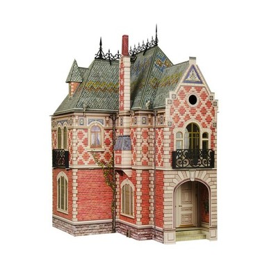 Smart Paper. Cardboard constructor 3d. Smart paper. Doll House 2