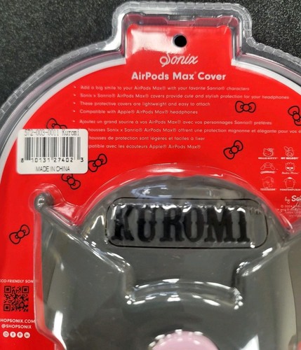 Brand New Sanrio SONIX Kuromi AirPods Max Cover Silicone Hello Kitty And Friends - Picture 3 of 3