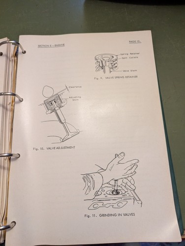 Lotus ELAN Workshop Manual Revised Reprint 1974 Part X036T0327Z Three Ring Bound - Picture 6 of 9
