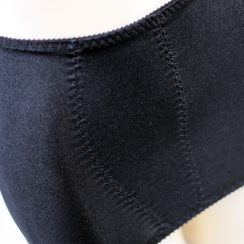 Luxallacki High Waist Open Bottom Girdle Skirt with Garter Straps for Stockings - Picture 7 of 17