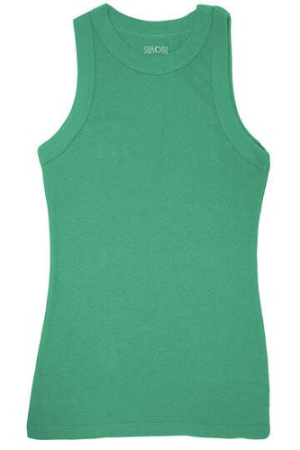 SUMONA Women Round Neck Sleeveless Casual Ribbed Rib A-Shirts Basic Tank Tops - Picture 14 of 35