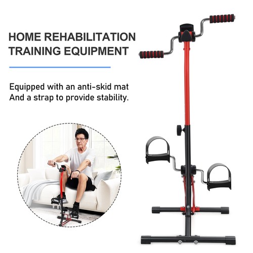 Pedal Exercise Bike for Seniors, Hand Arm Leg & Knee Peddler Fitness Equipment - Picture 9 of 17