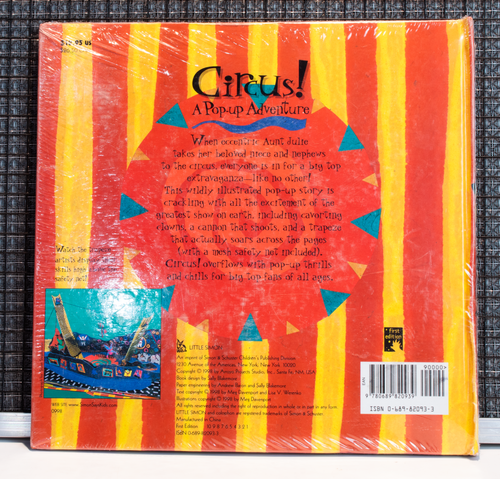 Zirkus! : A Pop-Up - Board book, by Davenport Meg Werenko - Sealed - Bild 2 von 2