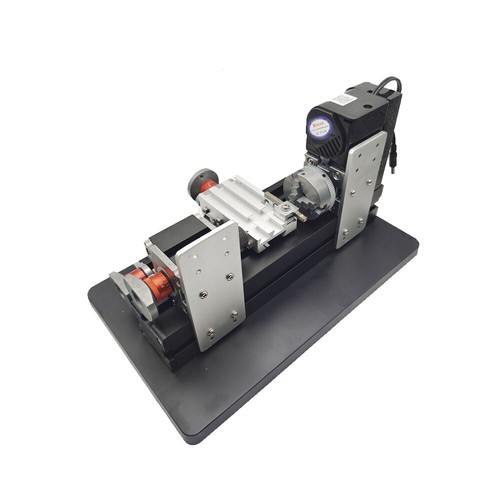 Tornio per lavorazione dei metalli motorizzato 24 W CNC metallo mini macchina 20000 giri/min 12 VDC - Foto 5 di 8