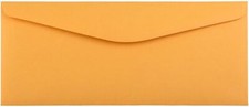 #11 Envelopes - 4 1/2 x 10 3/8 - Brown Kraft Manila - 50/Pack