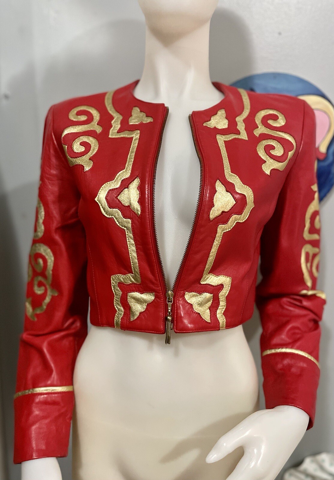 Authentic Michael Hoban Leather Jacket - image 1