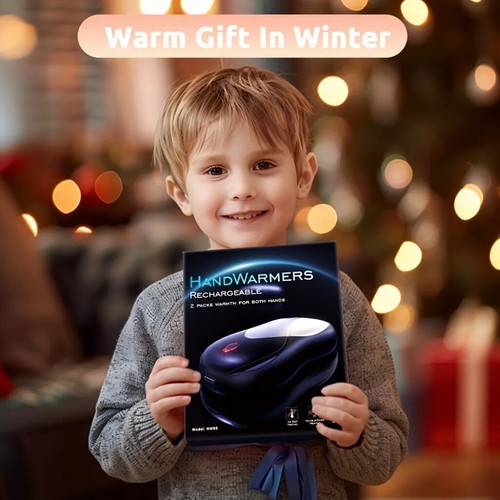 Hand Warmers USB Rechargeable 2 Pack Portable Electric Hand Warmer for Outdoor - Picture 4 of 24