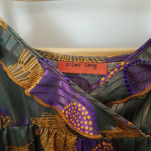 Piper Lane Size 10 Women's Floral Cami Camisole Top - Picture 4 of 6