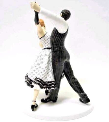 Royal Doulton The Quick Step Tanzpaar 10" Figur HN5448 LTD ED #5/1500 Neu - Bild 4 von 6
