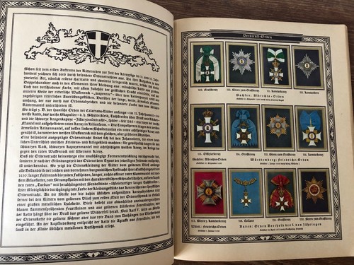 Complete Album ORDEN MEDALS MEDAILLES Cigarettes Waldorf Astoria Munchen (1933) - Picture 10 of 15