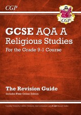 Grade 9-1 GCSE Religious Studies: AQA A Revision Guide with Onli... by CGP Books