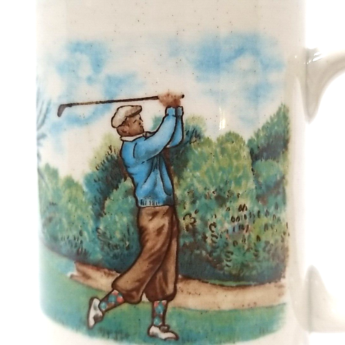 Vintage Otagiri Stanley Papel Kaffeebecher signiert Golf Steinzeug Tasse Japan - Bild 5 von 12