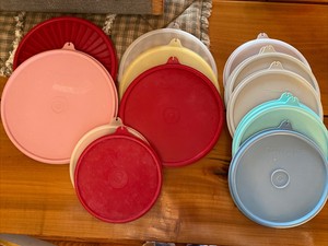 lids tupperware sizea various replacement lot