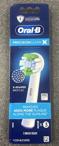 New Oral B, Precision Clean X, Brush Heads, 3 Pack Sealed - Bild 1 von 2