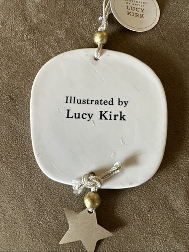 Wondershop Lucy Kirk Holiday Ceramic Christmas Tree Ornament - Picture 3 of 4