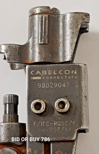 CABELCON Connectors Compression Crimper 988029047 F/IEC-RG59/6 Wire - Picture 7 of 8