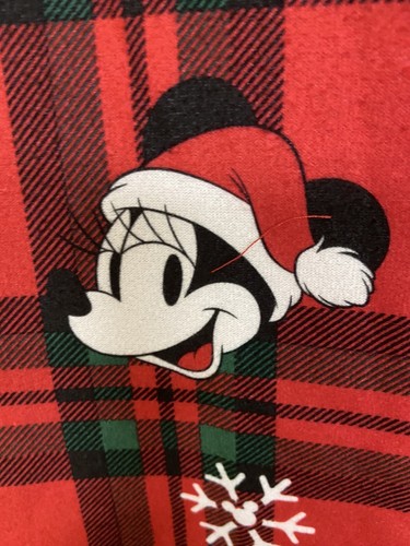 Disney Mickey & Minnie Mouse Santa Pajama Top, Size XL NWOT Long Sleeve - Picture 5 of 12
