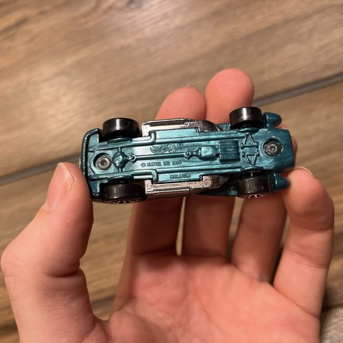 Vintage 1990 Mattel Hot Wheels Classic Ferrari 250 Convertible Green Sparkle - 第 4/4 張圖片