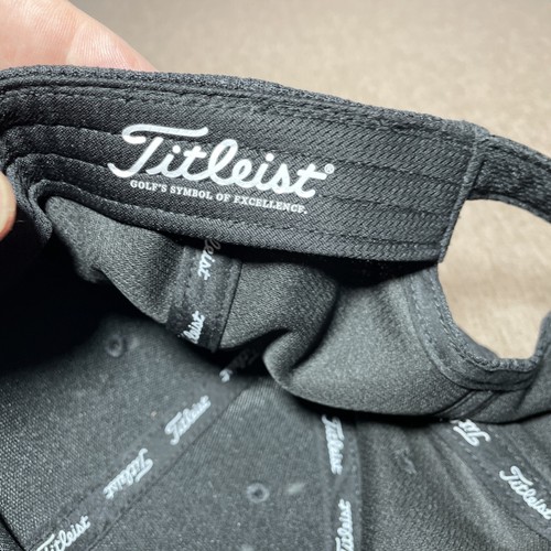 Titleist Mütze schwarz Kappe verstellbar Zauber Herren FBM SPI Golf Baseball - Bild 8 von 9