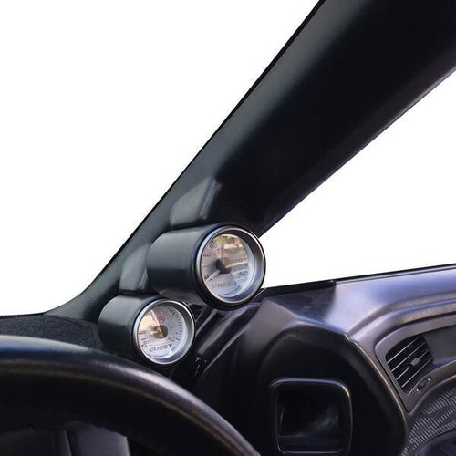 SAAS SGP4402 Twin 2" gauge pillar pod for Nissan S14 200SX 95-00 - Picture 4 of 5