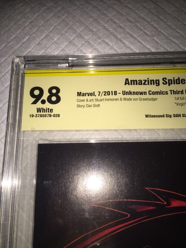 Amazing Spider-Man #798 Primera Aparición Duende Rojo Virgen 9.8 SS FIRMADO DAN SLOTT - Imagen 6 de 12