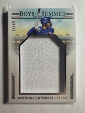 K280,010 - 2024 Panini Boys of Summer Prospect Relic #19 Anthony Gutierrez #/49