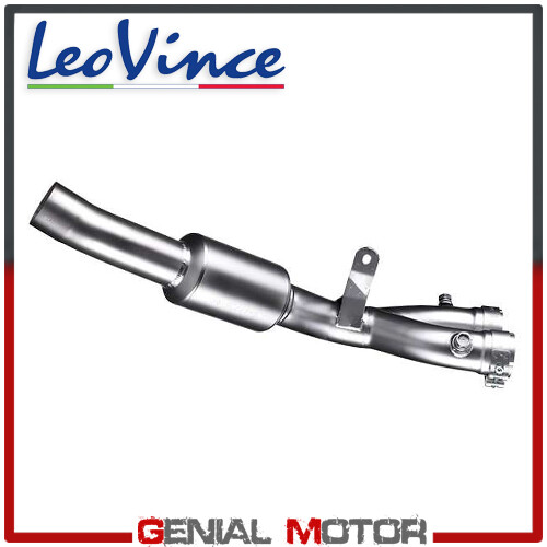 8082 COLLETTORE ELIMINA CATALIZZATORE LEOVINCE YAMAHA MT-10//FZ-10//MTN1000 2016-2