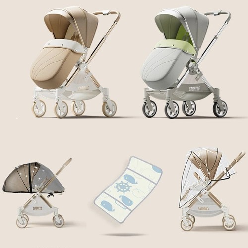 Premium Ergonomic Stroller with Smart Reversible Seat – Luxury Design and Comfor - Picture 3 of 25