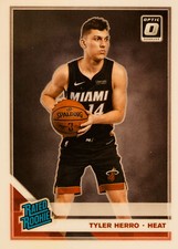 2019-20 Panini Donruss Optic Basketball Rated Rookies #172: Tyler Herro Base
