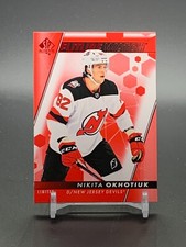 2022-23 SP Authentic Limited Red Future Watch #159 NIKITA OKHOTIUK RC
