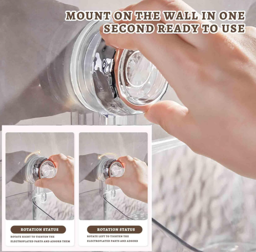 Grip Shelf for Bathroom, Shower Caddy Suction Cup Storage Rack,Clear Acrylic - Picture 2 of 14