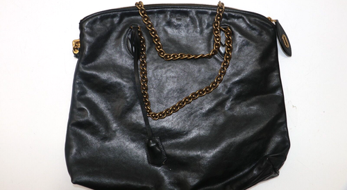 LOUIS VUITTON Shoulder Bag M94357 black Noir Calfskin Lockit Chain - Picture 8 of 12