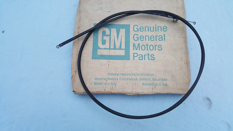 NOS 1961-1963 CHEVROLET CORVAIR LEFT HAND DEFROSTER CONTROL CABLE 3820099 - Изображение 2 из 3