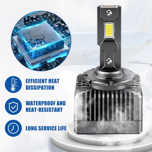 2X D1S D2S D3S D4S D5S D8S LED Headlight Bulb Kit 29200LM Canbus Free Cold White - Picture 12 of 18