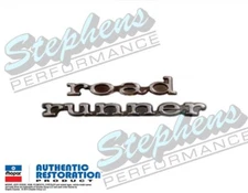 69 Plymouth Road Runner "Road Runner" Door Emblem Set Mopar