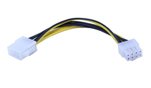 ATX Verlängerung Strom Adapter 1.3, 8 Pin Stecker auf 8 Pin EPS ATX 2.0 Kabel - Bild 10 von 12