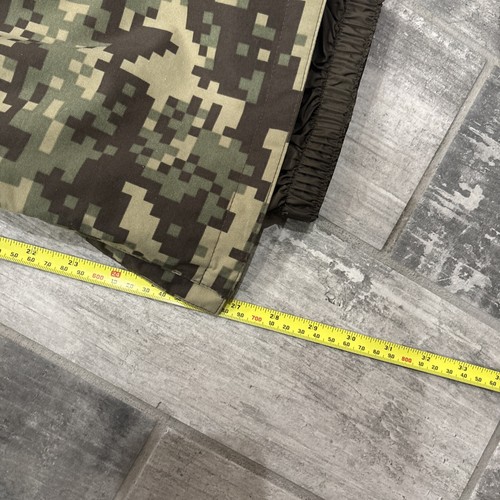 Burton Snowboard Pants Boys L Digital Camouflage Lined Cargo Ankle Zip Stretch - Picture 8 of 9