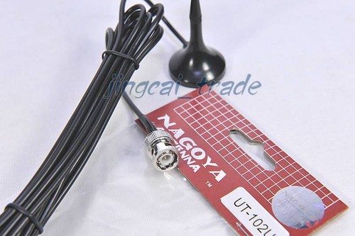 Original NAGOYA UT-102 BNC DUAL BAND Mobile Magnet Antenna Yaesu Icom Marantz - Picture 3 of 4