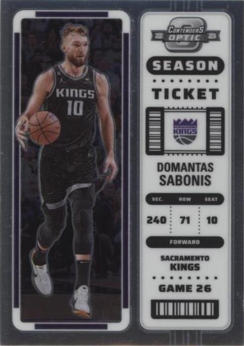 2022-23 Panini Contenders Optic - Domantas Sabonis #82 - 1 of 2