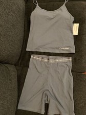 calvin klein ladies 2 piece pajama set Size Large